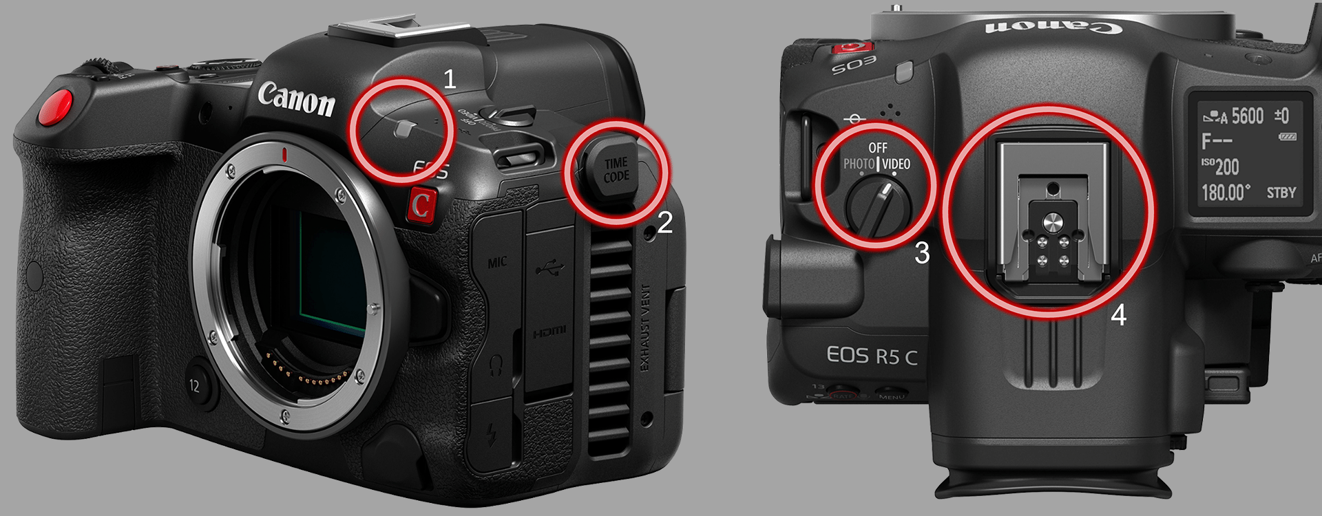 Cinema EOS Camcorders - EOS R5 C - Canon Hong Kong